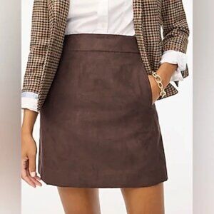 Gorgeous JCREW Factory Suede Skirt
